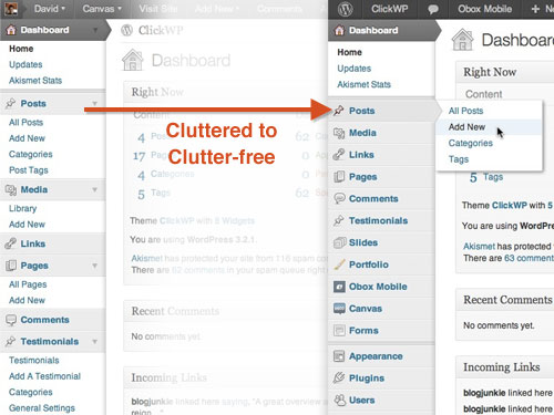 reduced-clutter