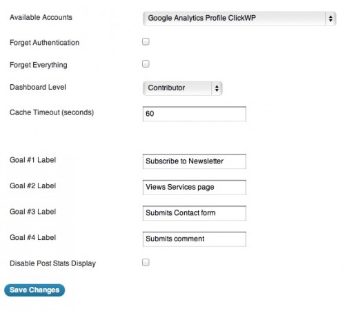 Configure plugin settings