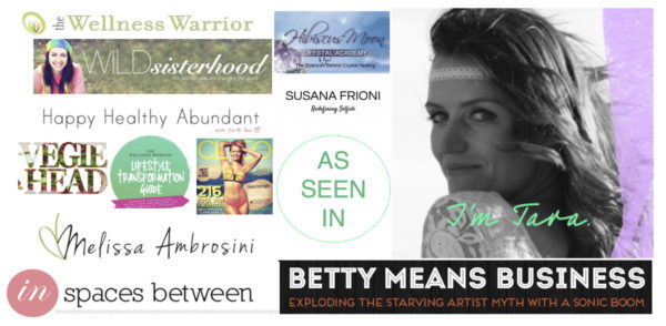 'As seen in' for Tara Bliss on SuchDifferentSkies.com