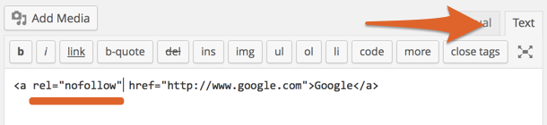 wp-nofollow-links