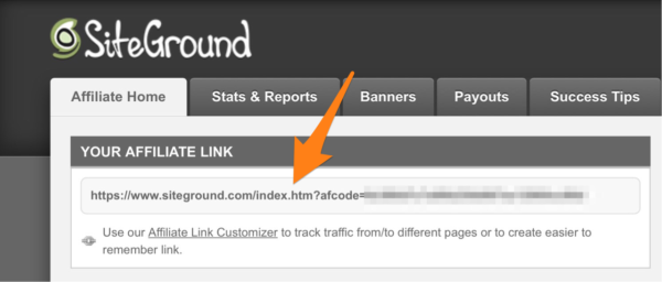 SiteGround affiliate program