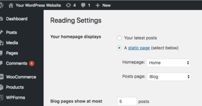 Create a Posts page for Blog / News